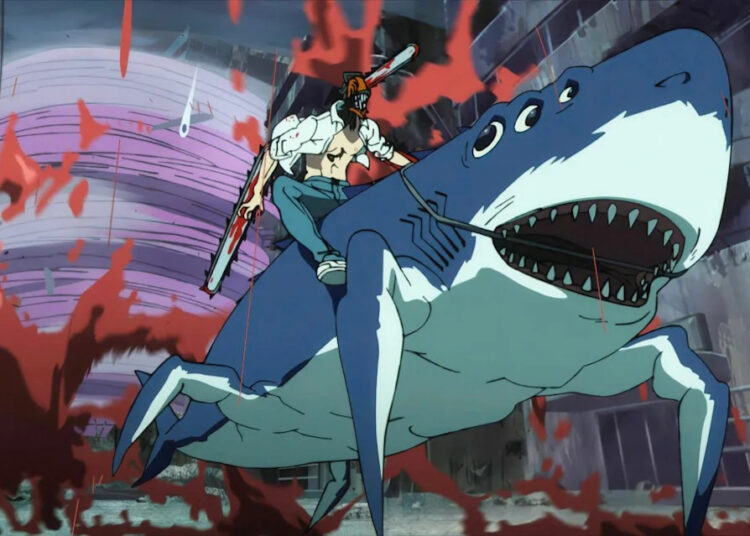 O filme de fantasia japonês 'Chainsaw Man' eliminou a competição de bilheteria