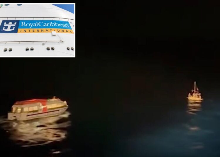 O navio de cruzeiro real do Caribe resgata o grupo encalhado a bordo da jangada em ruínas perto de Cuba: 'desmoronando'