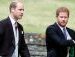 Príncipe William e Harry vieram à igreja juntos