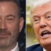 O raro elogio de Kimmel a Trump termina com uma reviravolta mordaz