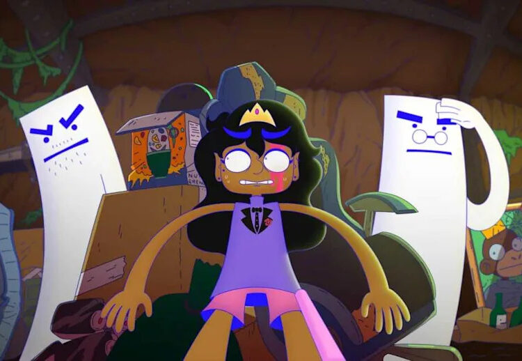 O trailer de princesa do espaço lésbico promete romance e humor absurdo, animado