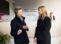 Olena Zelenska se encontrou com sua Alteza Real A princesa Royal, Princesa Anne - Site oficial do Presidente da Ucrânia