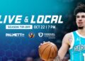 Charlotte Hornets faz parceria com Gray Media para transmitir simultaneamente a estreia em casa