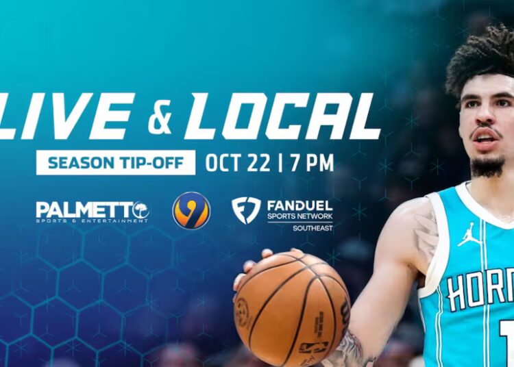 Charlotte Hornets faz parceria com Gray Media para transmitir simultaneamente a estreia em casa