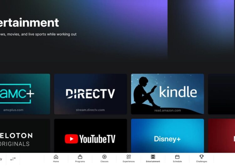 Peloton corrigindo bug com “Just Walk” no Peloton Entertainment (Netflix, Youtube, Disney+, etc) para Peloton Tread & Tread+