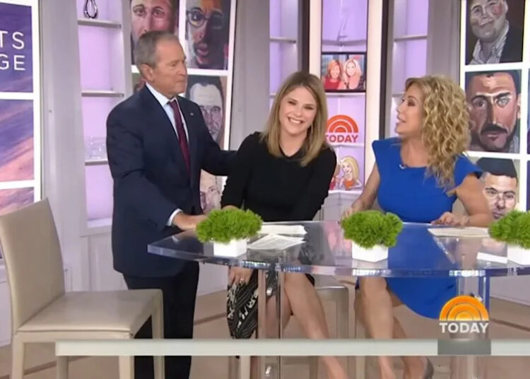 Por que George W. Bush já apareceu em 'Hoje com Jenna & Friends'?