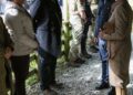 Princesa Anne se encontra com Martin Clunes durante passeio em Dorset