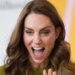 Princesa de Gales brilha em verde enquanto discute o governo de Charlotte, George e Louis