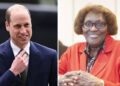 Príncipe William homenageia a primeira prefeita negra Agnes com o prestigiado MBE