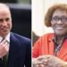 Príncipe William homenageia a primeira prefeita negra Agnes com o prestigiado MBE