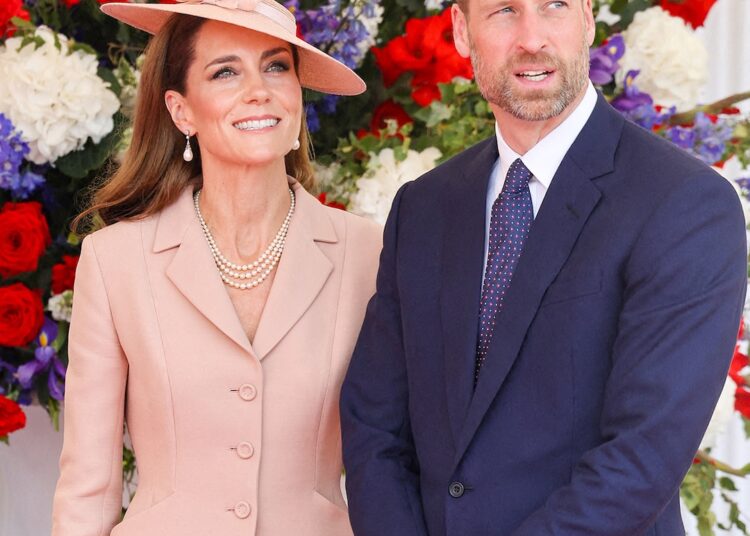 Príncipe William na saúde de Kate Middleton
