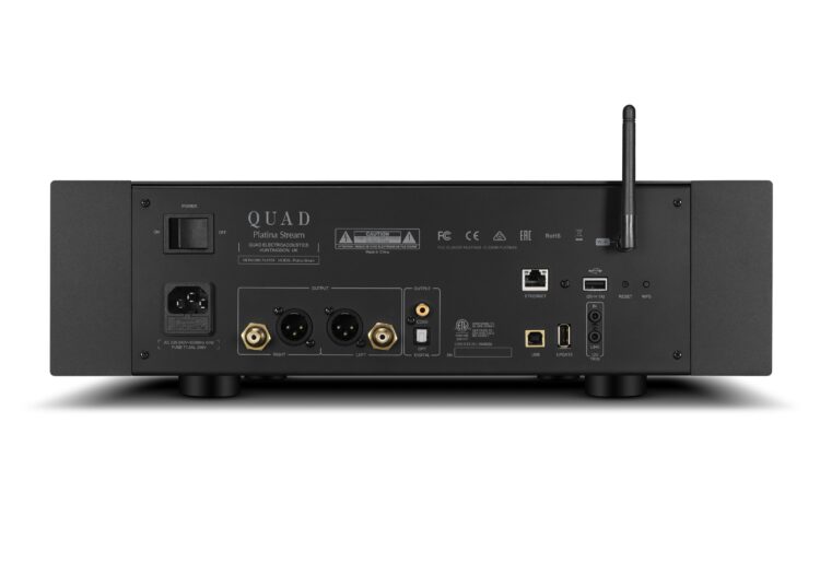 Quad amplia sua linha premium Platina com seu novo streamer de música elegante e versátil