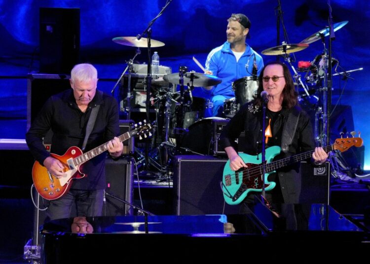 Rush retornando para a Reunion Tour em 2026