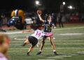 San Marcos Flag Football Outrots Rival Dos Pueblos 14-7 no Channel League Showdown