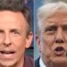 Seth Meyers assa Trump por ser totalmente 'obcecado' com esta estratégia estranha