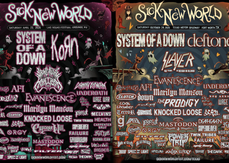 Sick New World revela 2026 Las Vegas, escalações inaugurais do Texas