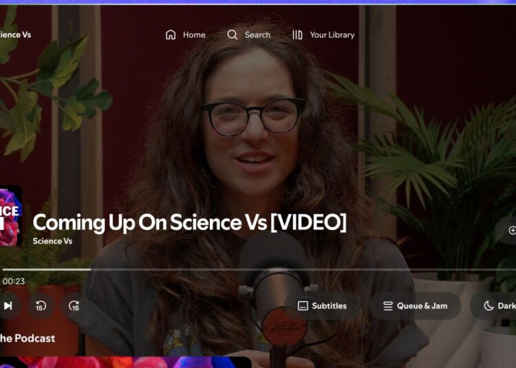 Spotify traz podcasts de vídeo e videoclipes para seu aplicativo Apple TV