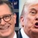 Stephen Colbert Spots Sign Líderes mundiais estão trollando Trump