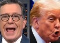 Stephen Colbert dá à mais recente obsessão de Trump uma transformação muito adequada
