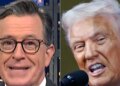 Stephen Colbert mostra o que um aliado 'literalmente' acabou de fazer com Trump