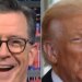 Stephen Colbert provoca Trump por causa de uma 'honra' extremamente duvidosa