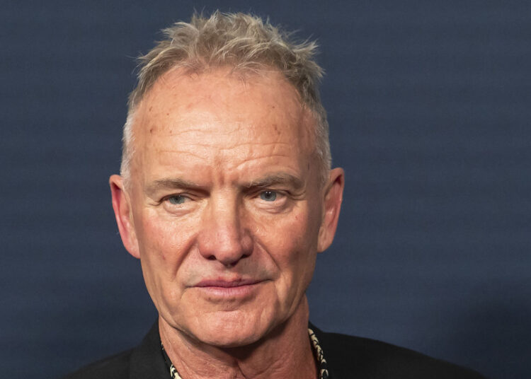 Sting será a atração principal do show pré-Super Bowl