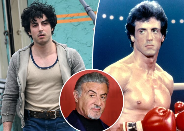 Sylvester Stallone aplaude o ator sósia que o interpreta no novo filme biográfico: 'Continue socando!'