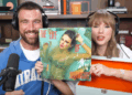 Taylor Swift é um 'lindo professor de inglês' em um novo vídeo, digamos fãs