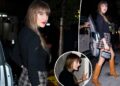 Taylor Swift manchado de jantar em Nova York