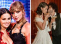 Taylor Swift revela como se sentiu assistindo Selena Gomez se casar com Benny Blanco