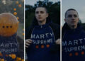 Timothée Chalamet, de Marty Supreme, surpreende com Buzzcut em transmissão ao vivo promovendo filme de Josh Safdie