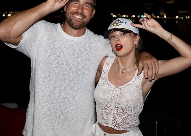 Travis Kelce reage a Taylor Swift Song "Wood"