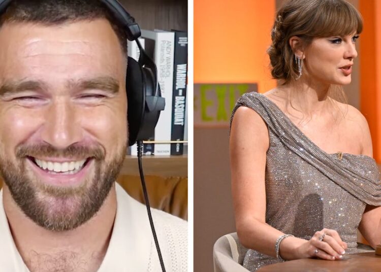 Travis Kelce sobre ser a musa de 'The Life of a Showgirl' de Taylor Swift