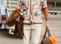Travis Kelce usa roupa inspirada em madeira com aceno sutil para a "Life of a Showgirl" de Taylor Swift, de Taylor Swift