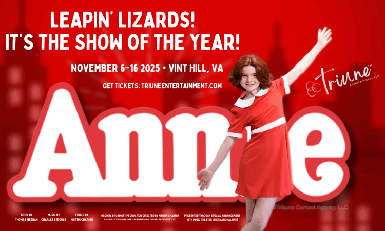 Triune Entertainment traz “Annie!” para a Virgínia do Norte