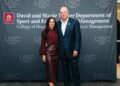 Universidade da Carolina do Sul nomeia Departamento de Gestão de Esporte e Entretenimento em homenagem a David e Nicole Tepper