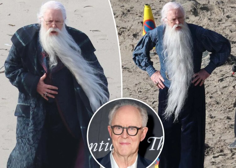 Veja John Lithgow como Dumbledore nas primeiras fotos da nova série 'Harry Potter' da HBO.