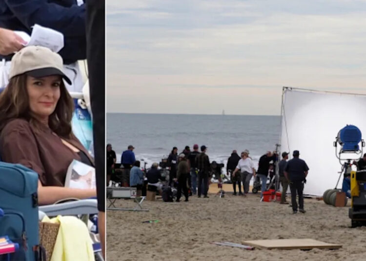 Veja as filmagens de 'The Four Seasons' da Netflix em Jersey Shore com Tina Fey e Colman Domingo