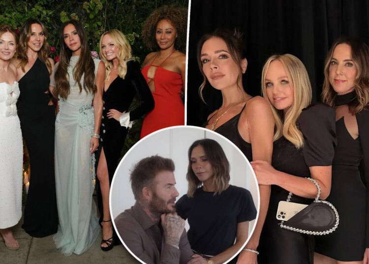 Victoria Beckham diz que David a 'culpou' na reunião das Spice Girls