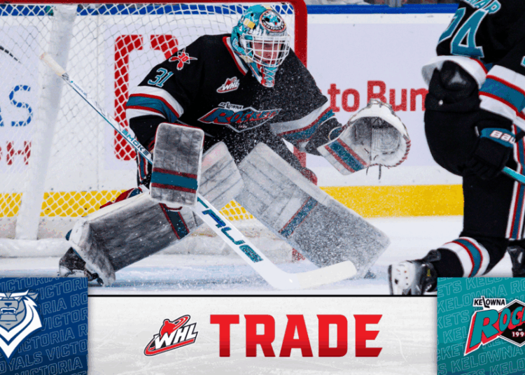 Victoria Royals adquire o goleiro Jake Pilon, nascido em 2006, de Kelowna