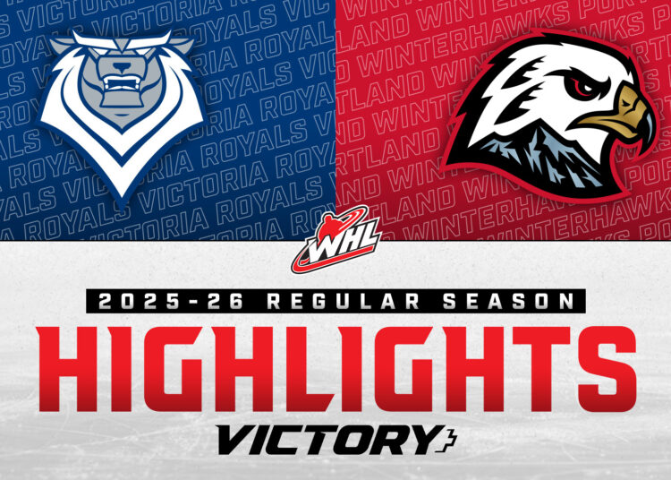 Victoria Royals contra Portland Winterhawks 26/10 | Destaques da WHL 2025-26