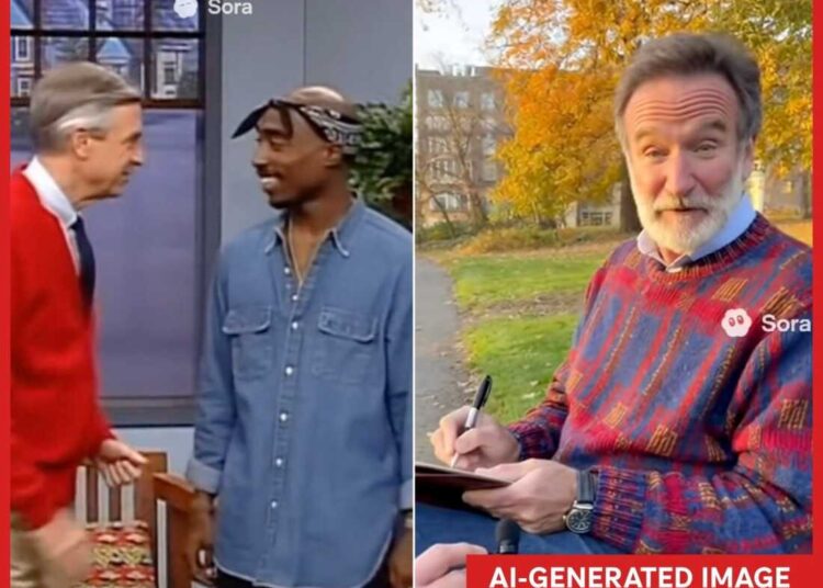 Vídeos de IA de Sora 2 de Robin Williams e outros colocam Hollywood em alerta: NPR