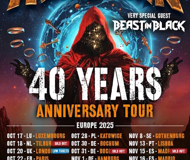 Watch: HELLOWEEN Pulls Out Rarities, New Songs For ’40 Years Anniversary Tour’ Kick-Off In Luxembourg