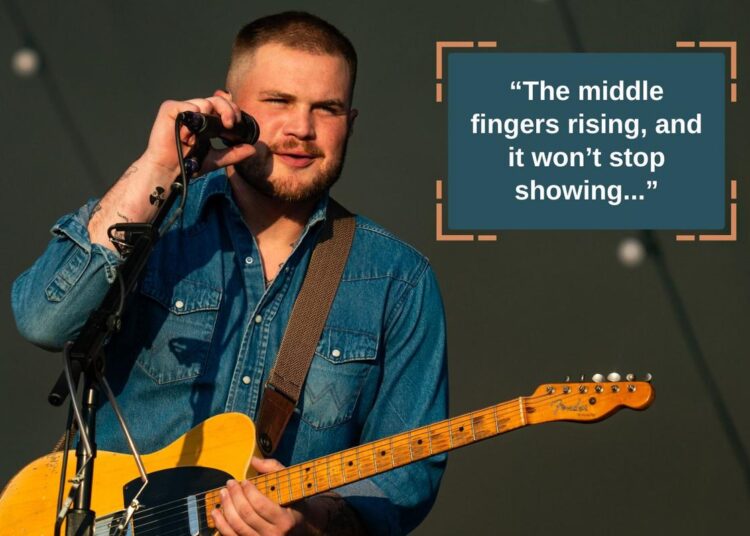 Zach Bryan provoca uma nova música ardente com uma mensagem poderosa e poderosa