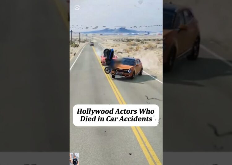 4 HollywOod Actors Who Died in CarAccidents. #Hollywood Tragedies#FatalCrashes #JamesDean#PaulWalker
