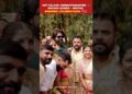 ❤️😍 KGF – Salaar Cinematographer Bhuvan Gowda Wedding Celebrations 🎉 #yash #sreeleela #love #shorts