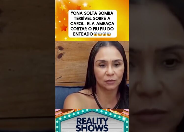 Yoná solta bomba sobre Carol!!!#afazenda #treta #realityshow #reality #fofocas