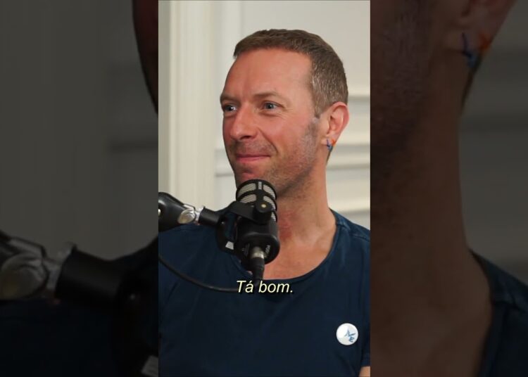 CHRIS MARTIN sobre a DIFICULDADE com PORTUGUÊS!