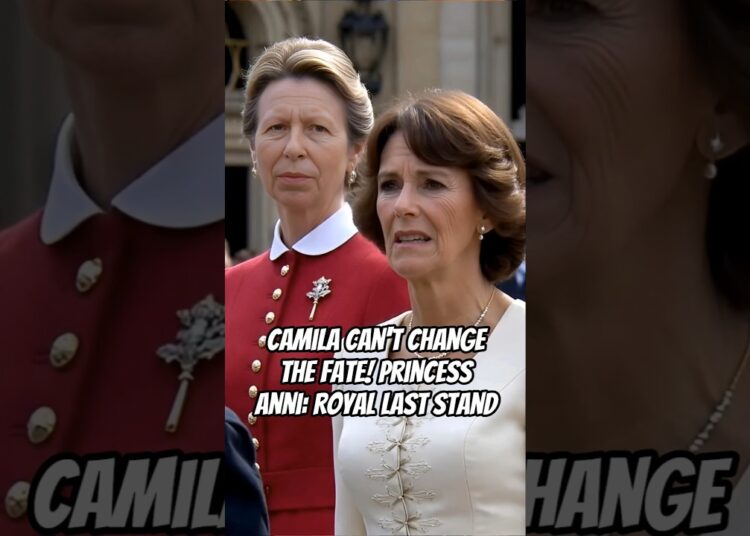 Camila Can’t Change the Fate! Princess Anne: Royal Last Stand #royal #camilla #anne #kate #charles