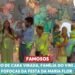 Leonardo de cara virada, família do Vini Jr e mais fofocas da festa da Maria Flor | Melhor da Tarde